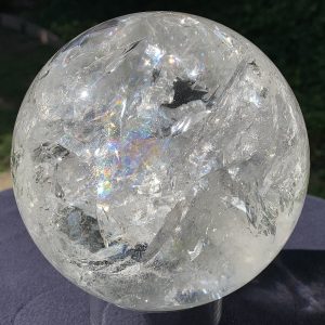 Rainbow Quartz Sphere