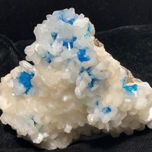 Cavansite on Stilbite Specimen