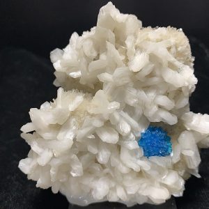Cavansite on Stilbite Specimen