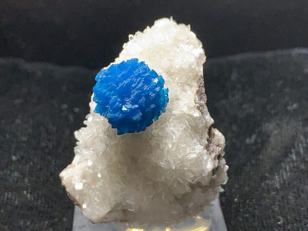 Cavansite on Stilbite Specimen - Image 5