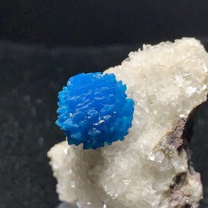 Cavansite on Stilbite Specimen