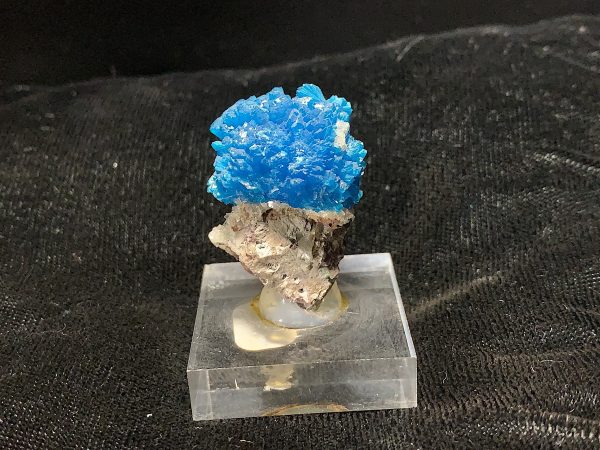 Cavansite on Stilbite Specimen - Image 4