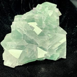 Octahedral Blue-Green Fluorite Cluster