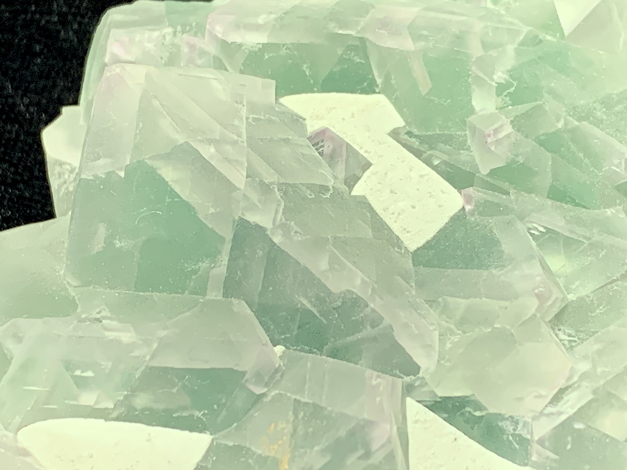 Octahedral Blue-Green Fluorite Cluster - Image 6