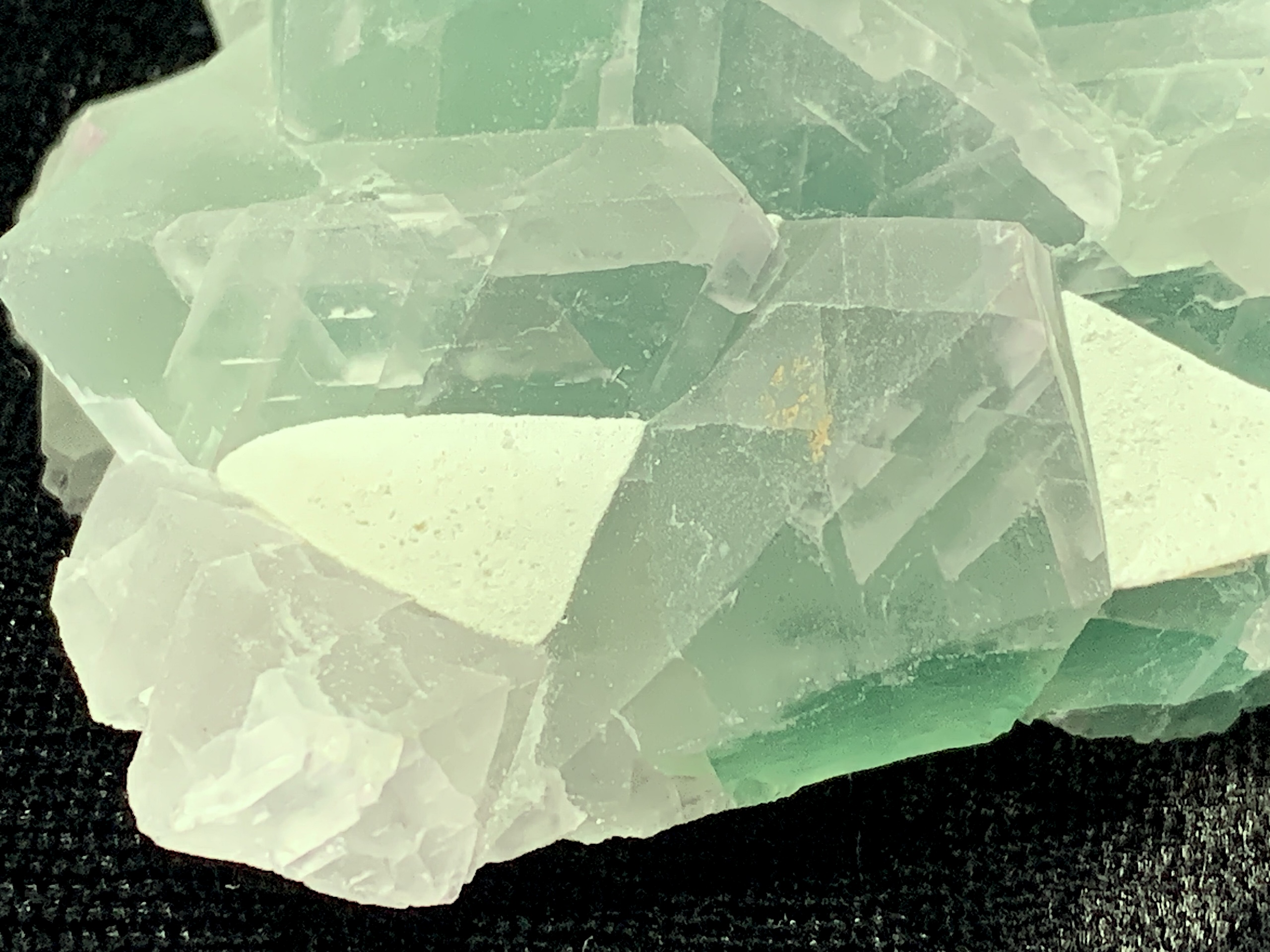 Octahedral Blue-Green Fluorite Cluster - Image 7