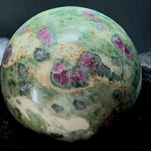 Ruby and Fuchsite Sphere