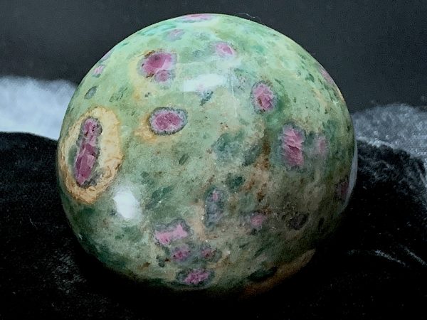 Ruby and Fuchsite Sphere - Image 3
