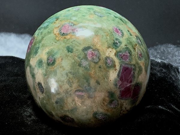 Ruby and Fuchsite Sphere - Image 6