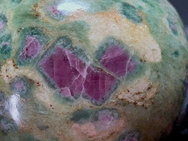 Ruby and Fuchsite Sphere - Image 7