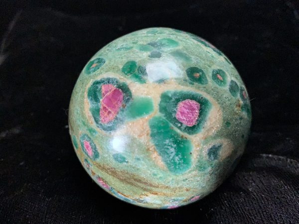 Ruby and Fuchsite Sphere