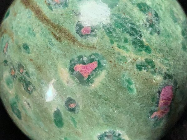 Ruby and Fuchsite Sphere - Image 7