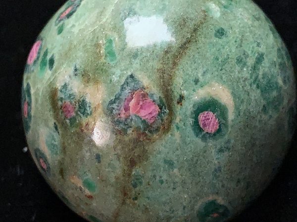 Ruby and Fuchsite Sphere - Image 9