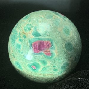 Ruby and Fuchsite Sphere