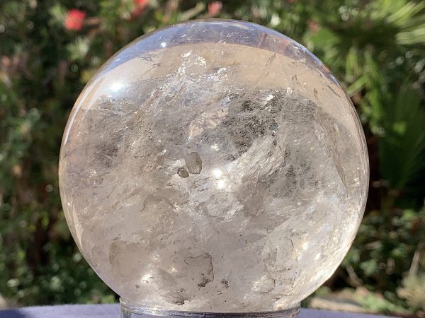 Light Smoky Phantom Rainbow Quartz Sphere - Image 15