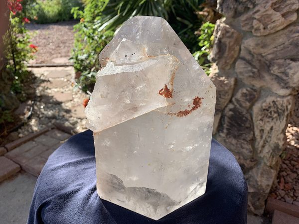 Extra Large Self-Healed Altar Quartz Crystal - Image 3