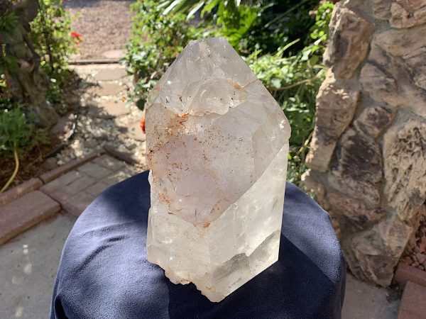 Extra Large Self-Healed Altar Quartz Crystal - Image 4