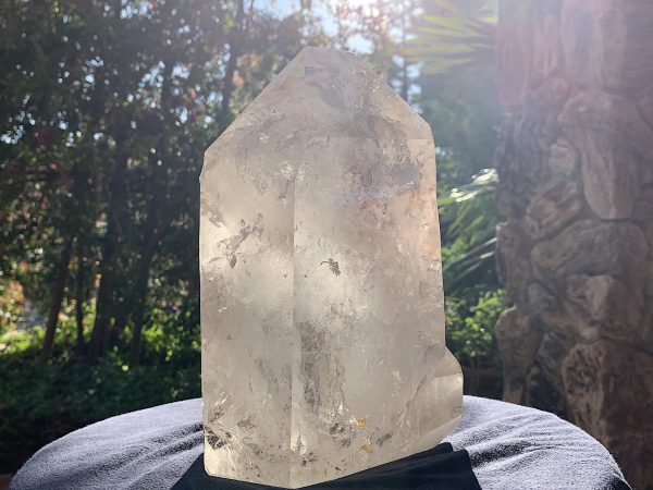 Extra Large Self-Healed Altar Quartz Crystal - Image 6