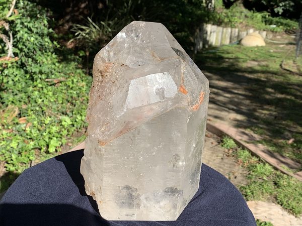 Extra Large Self-Healed Altar Quartz Crystal - Image 8