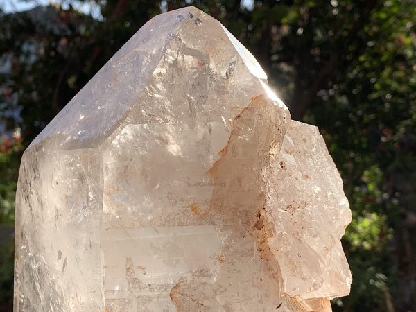 Extra Large Self-Healed Altar Quartz Crystal - Image 12