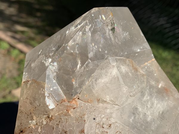 Extra Large Self-Healed Altar Quartz Crystal - Image 14