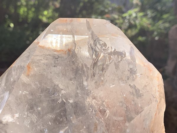 Extra Large Self-Healed Altar Quartz Crystal - Image 16
