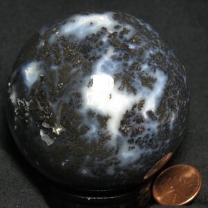 Texas Plume Agate Sphere