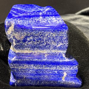 Polished Lapis Lazuli Freeform with Pyrite