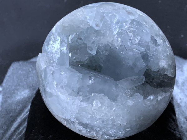 Celestite Geode Sphere - Image 5