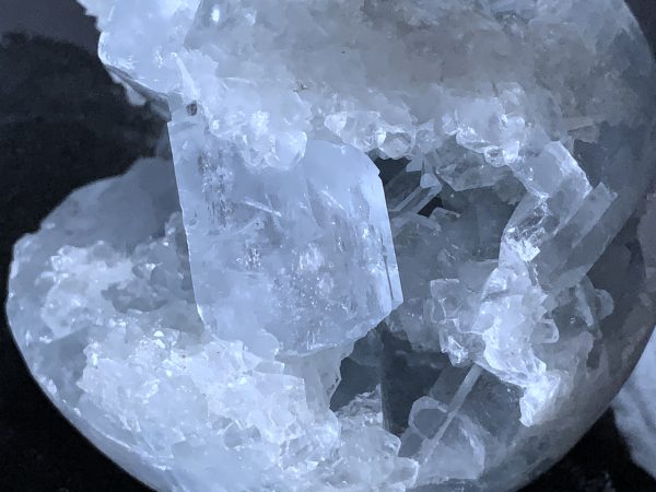 Celestite Geode Sphere - Image 7