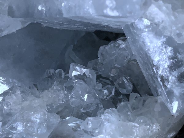 Celestite Geode Sphere - Image 8
