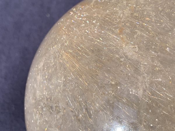 Rutilated Rainbow Quartz Sphere - Image 17