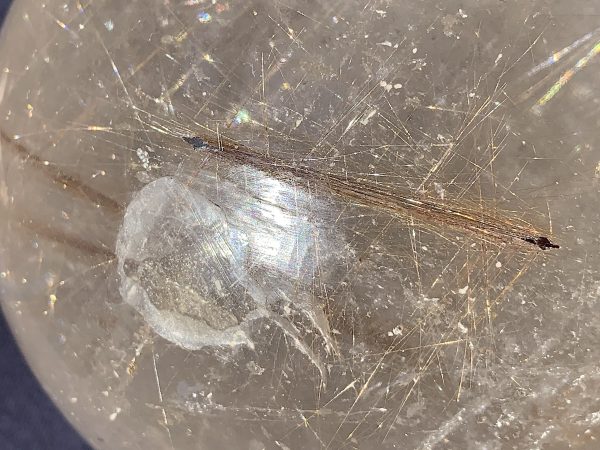 Rutilated Rainbow Quartz Sphere - Image 18
