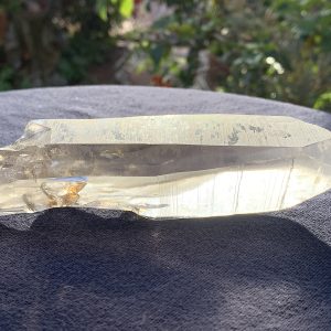 Smoky Lemurian Seed Quartz Crystal with Keyhole