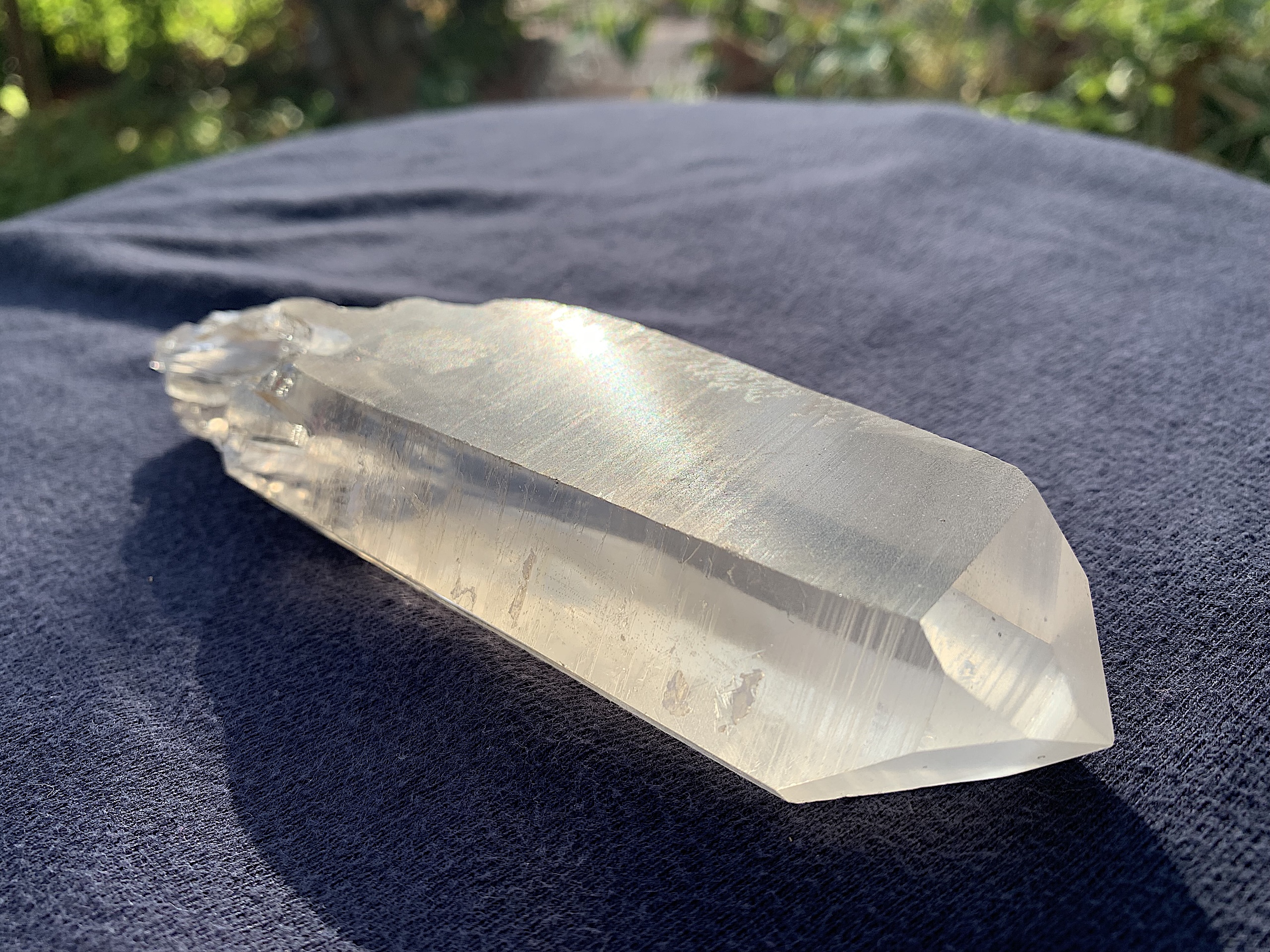 Smoky Lemurian Seed Quartz Tabby Crystal