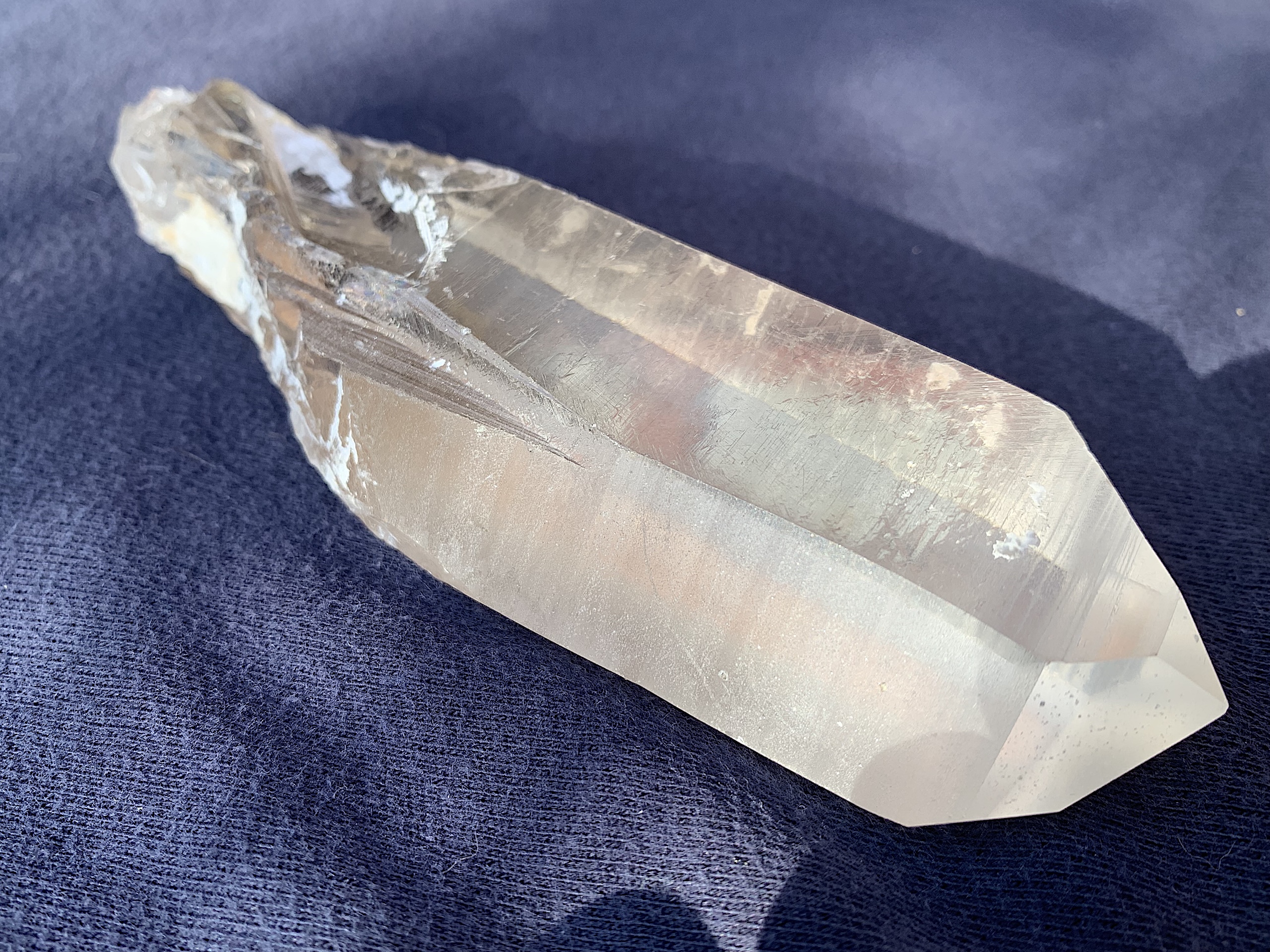 Smoky Lemurian Seed Quartz Tabby Crystal - Image 5