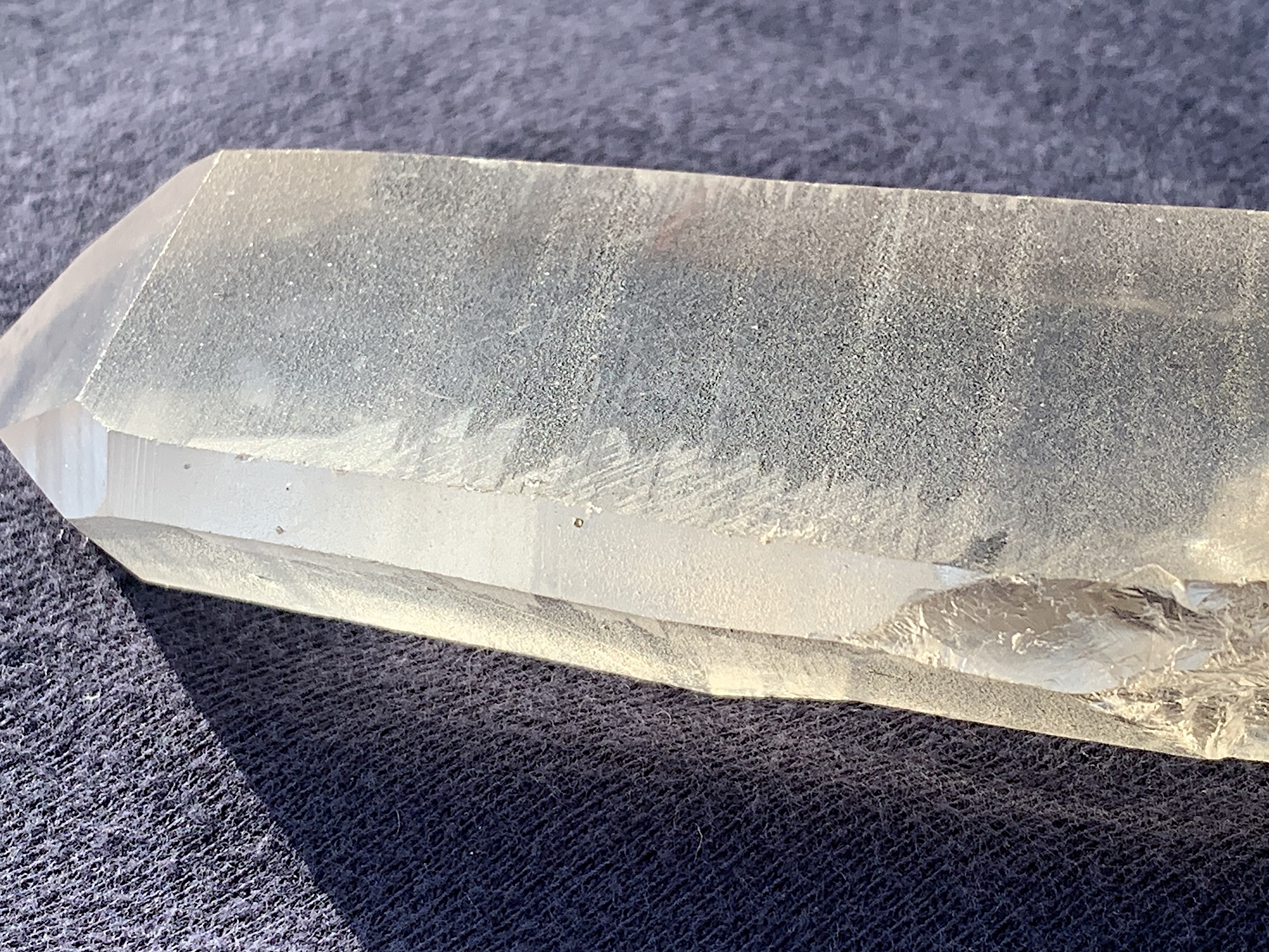 Smoky Lemurian Seed Quartz Tabby Crystal - Image 8