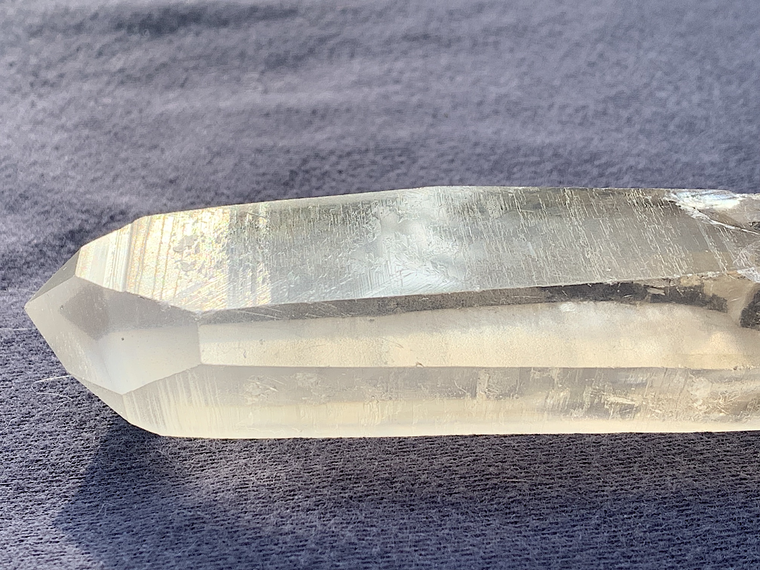 Smoky Lemurian Seed Quartz Tabby Crystal - Image 13