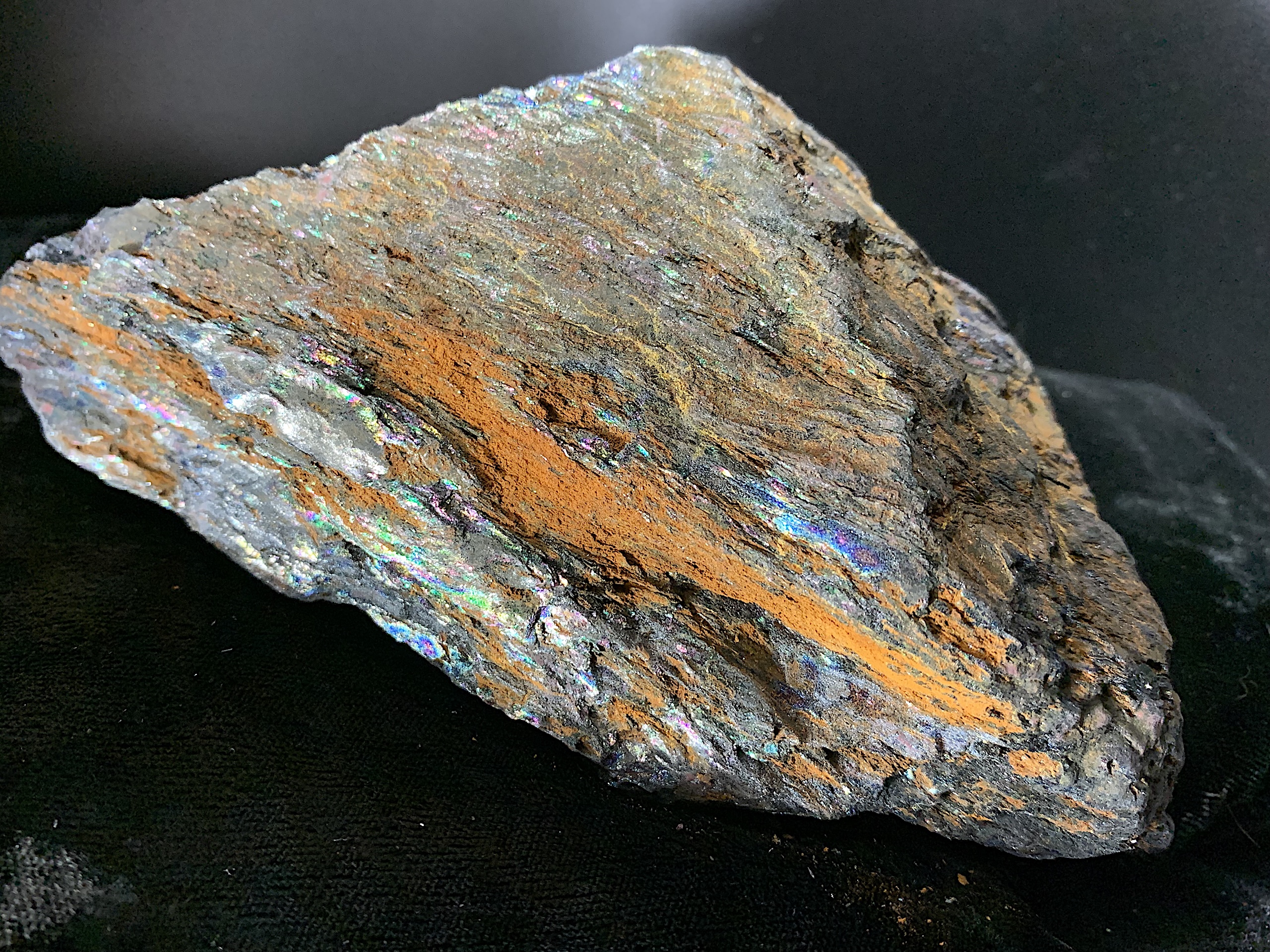 Large Rainbow Hematite Specimen