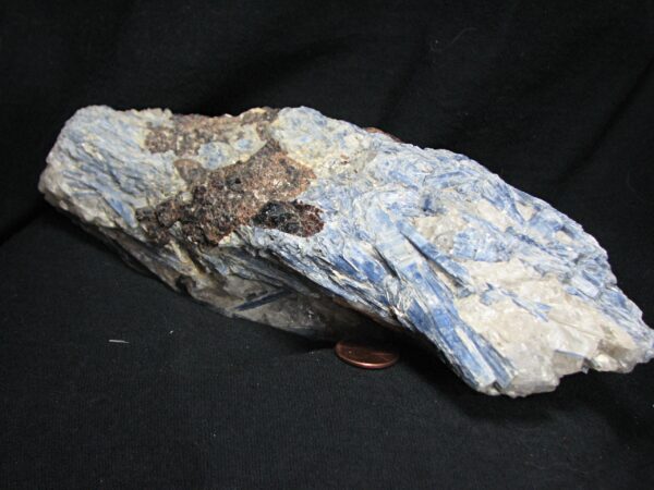 Kyanite and Garnet in Quartz Specimen - Image 4