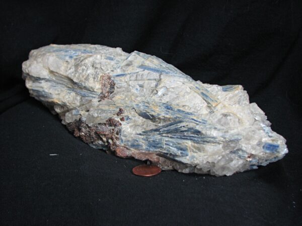 Kyanite and Garnet in Quartz Specimen - Image 6