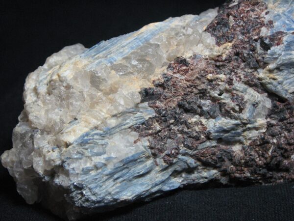 Kyanite and Garnet in Quartz Specimen - Image 7