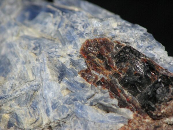 Kyanite and Garnet in Quartz Specimen - Image 11