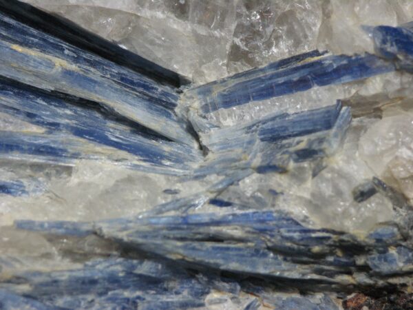 Kyanite and Garnet in Quartz Specimen - Image 17