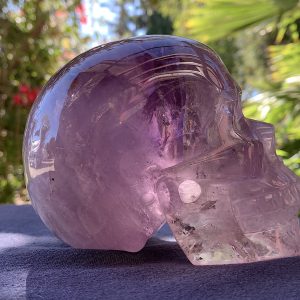 Amethyst Crystal Skull
